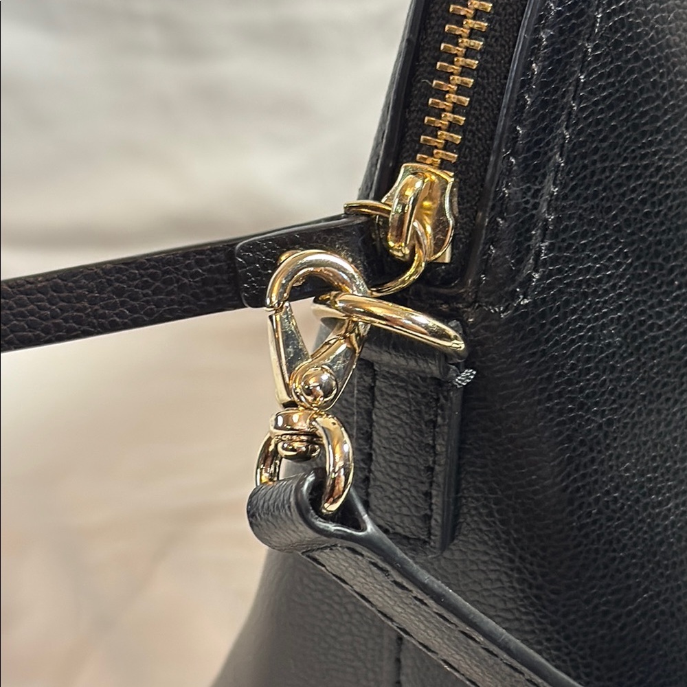 Kate Spade Black Leather Handbag - Picture 3 of 9